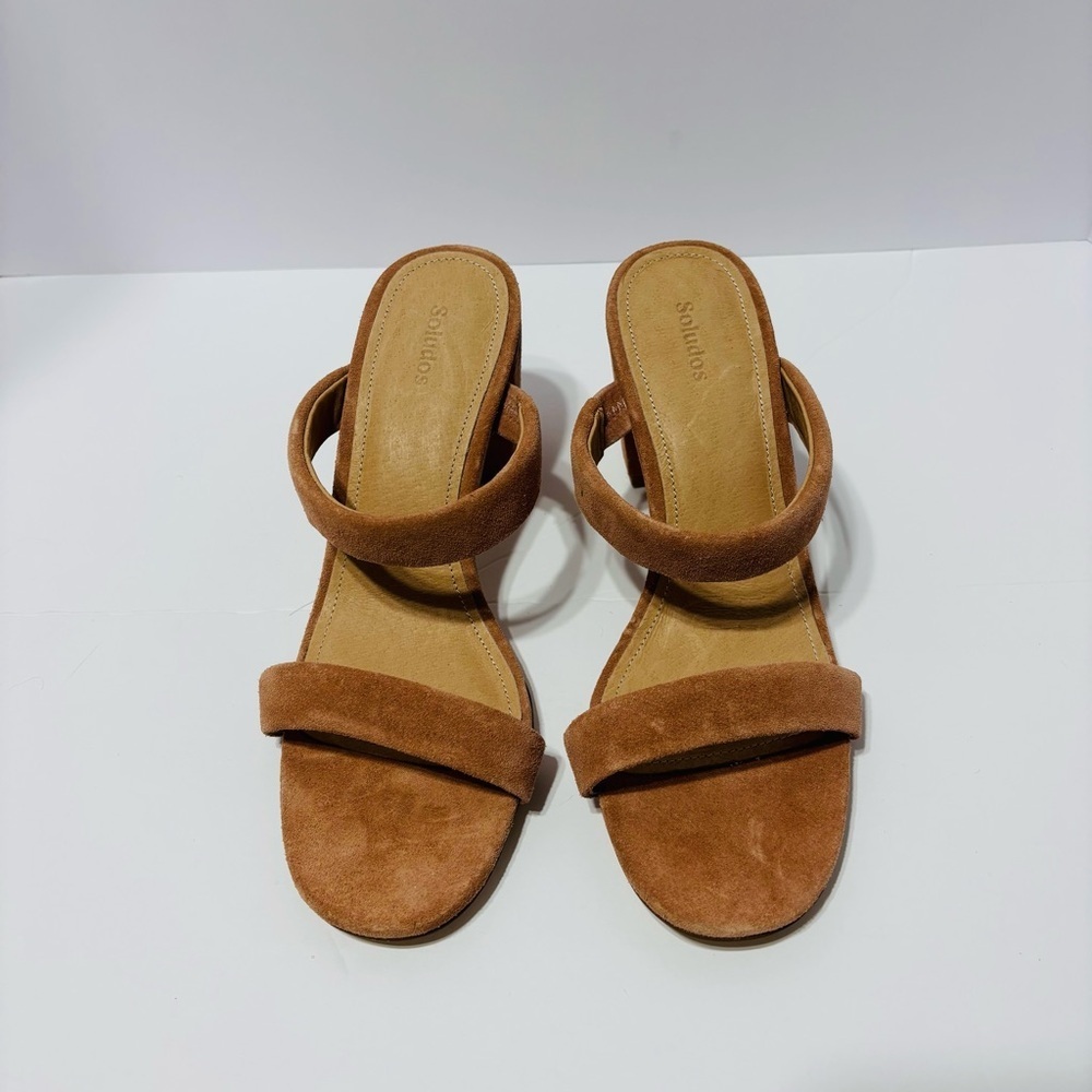 Soludos Ines Heel Blush - Picture 2 of 5